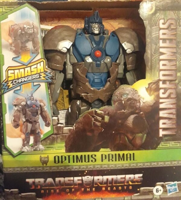 Image Of Transformers Rise Of The Beasts Smash Changer Optimus Primal Toy  (2 of 2)